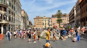 Италия🇮🇹[4К] Рим, красивый город, пешие прогулки по городу.