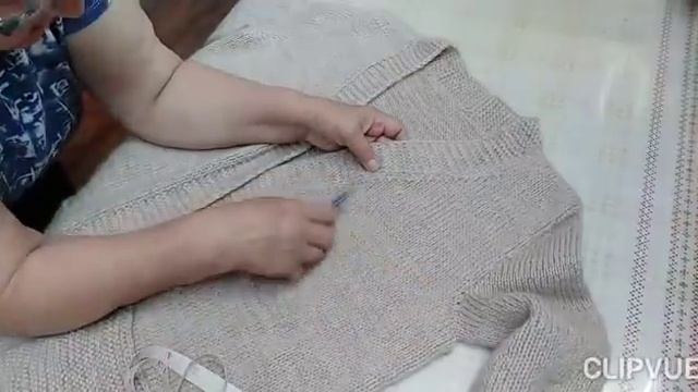 Кардиган спицами // Кофейное чудо.// смотреть онлайн