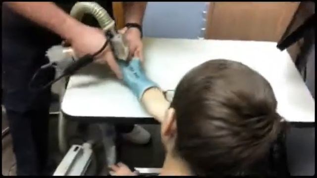 My son Sky Sills gettin his cast off yaya!! (Created with смотреть онлайн