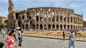 Италия🇮🇹[4К] Рим, пропитан историей, пешие прогулки по городу.