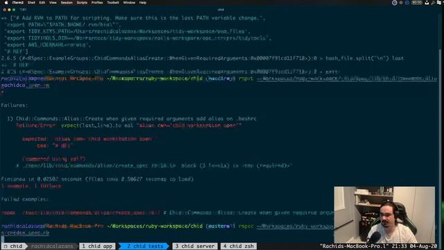 Live #008 - Chid Project - Adicionando comando do Bash - Alias смотреть онлайн
