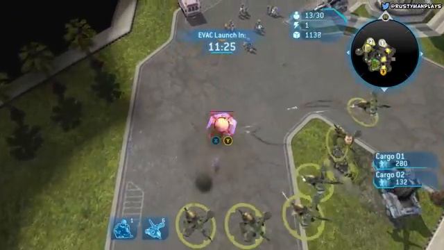 Rustyman Plays: Halo Wars: Definitive Edition #4 - Arcadia City смотреть онлайн