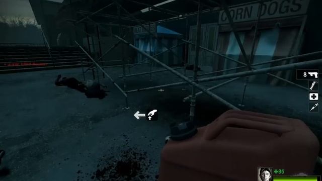 Left 4 Dead 2 - Mutation "Lone Gunman" Dark Carnival *Expert* part 2 смотреть онлайн