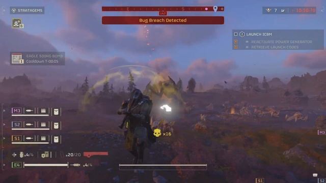 HELLDIVERS 2 500kg Bile Titan Double Kill смотреть онлайн