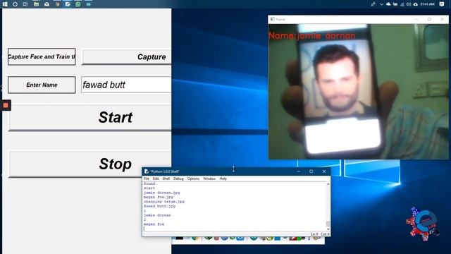 Face recognition #WINDOWS 10 using python - MICROELAB смотреть онлайн