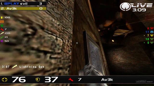 evil vs Av3k - DreamHack Winter 2013 Group C Round 7 (Quake Live VOD) смотреть онлайн