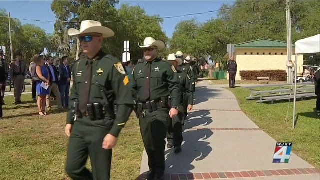 Clay County Sheriff’s Office holds law enforcement memorial to honor the fallen смотреть онлайн