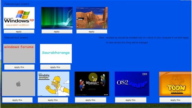 saurabhorange logon screen changer xp смотреть онлайн