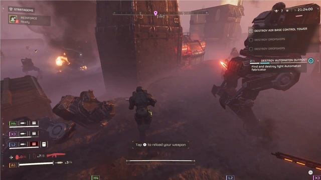 If Master Chief was in Helldivers 2 смотреть онлайн