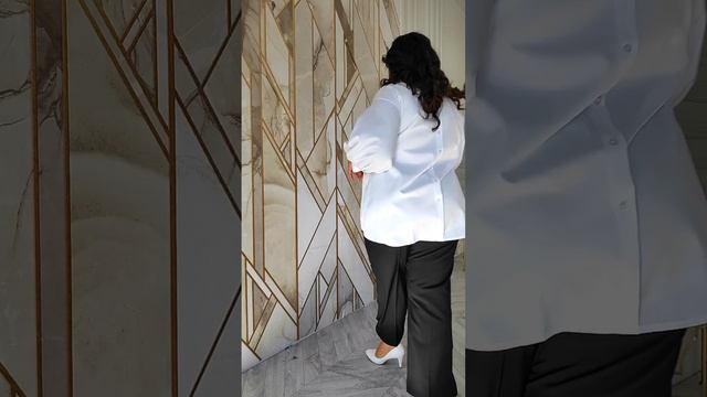 Рубашка однотонная рукав фонарик смотреть онлайн