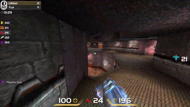 Gem Plays Quake Live Free For All (FFA) Game 6 смотреть онлайн
