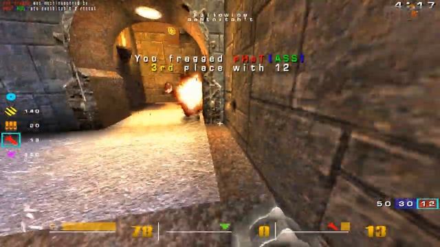 Quake 3 OSP: FFa game at crom servers of canthitshit смотреть онлайн