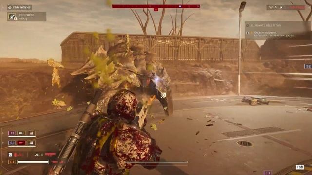 Dapping up the planet in Helldivers 2 смотреть онлайн