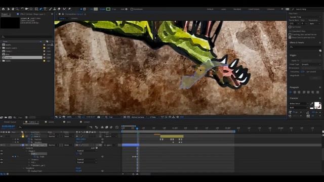 Primal (Animation AdultSwim) x Inktober: PREY (After Effects motiongraphic process) смотреть онлайн