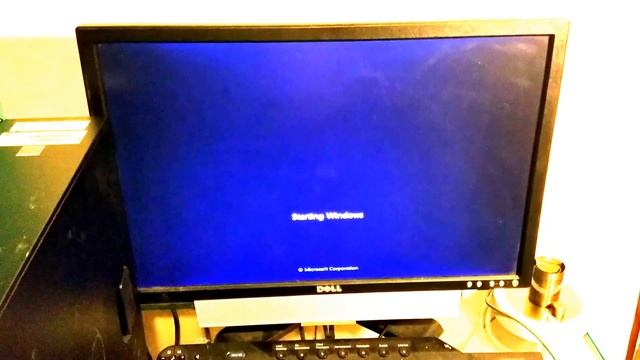 HP 8200 startup after installing SSD смотреть онлайн