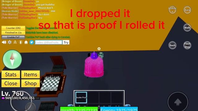 I rolled quake fruit! смотреть онлайн