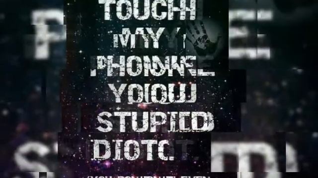 Don't Touch My Phone | Don't Touch My Phone Wallpaper/ Girls/ Cute/ Don't Don't Touch My Mobile смотреть онлайн