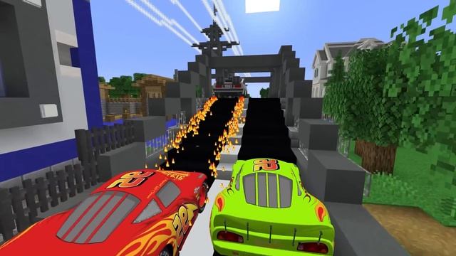 How MIKEY and JJ CONTROL Little McQueen Car at 3:00am ? - in Minecraft Maizen смотреть онлайн