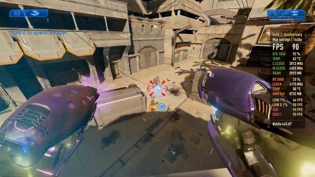 Halo 2: Anniversary - GTX 1060 | 1080p | 1440p | 4K смотреть онлайн