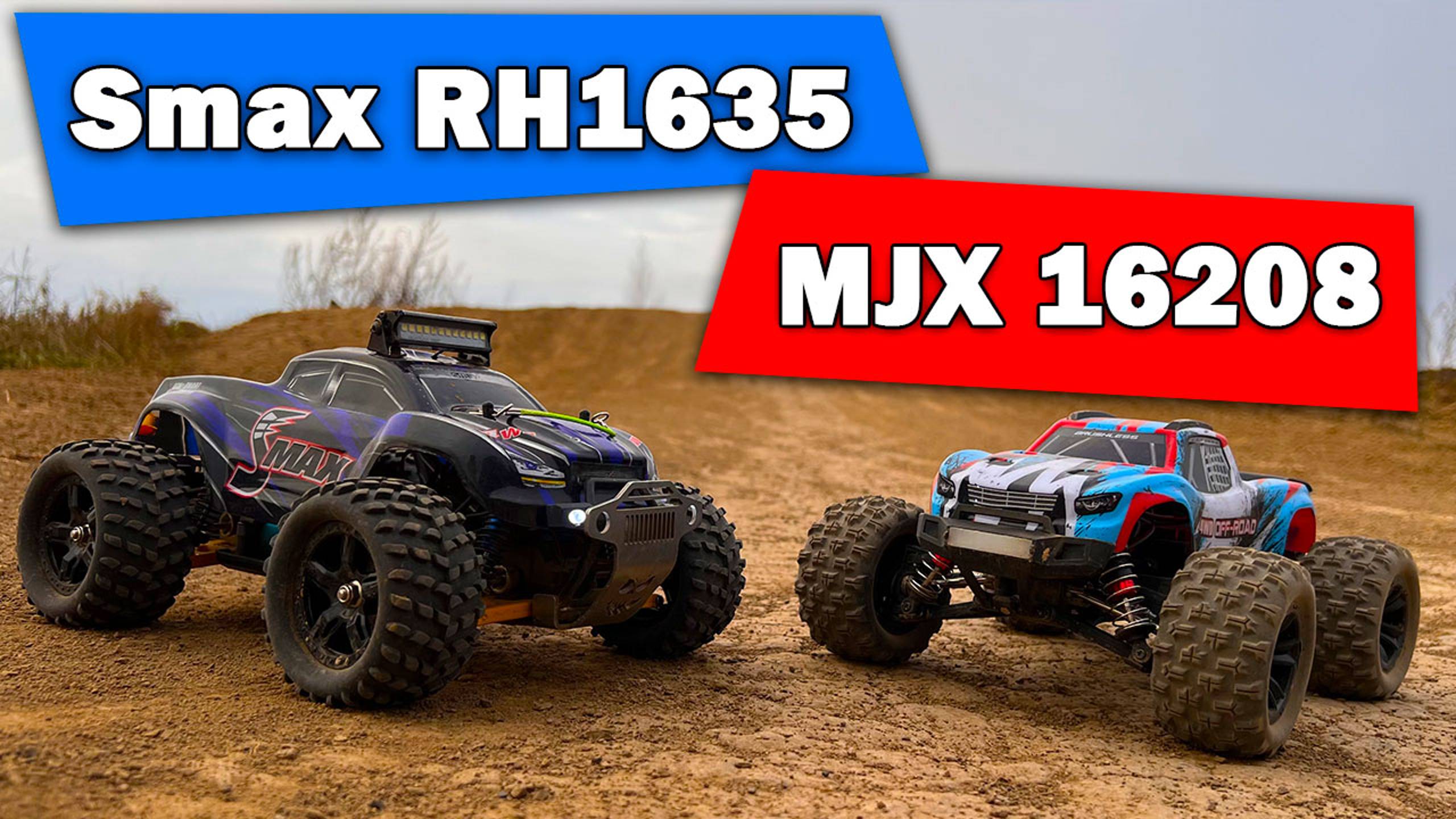 Подробное сравнение Smax RH1635 и MJX Hyper Go 16208 смотреть онлайн