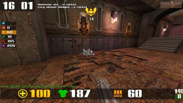 Quake 3 CPMA: Cybrema Commander, Arena, DM5, смотреть онлайн