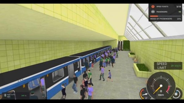 Subway simulator 3D-первый взгляд.