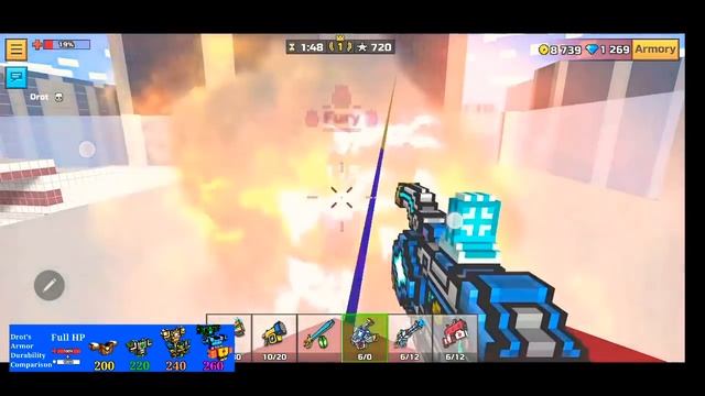 Traders Van Damage Test | Coin Weapons - Pixel Gun 3D смотреть онлайн