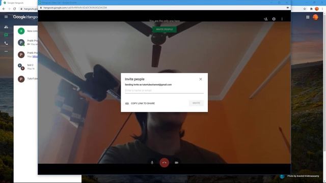 Google Hangouts Tutorial - Lesson 26 - Sharing Video Call Link смотреть онлайн