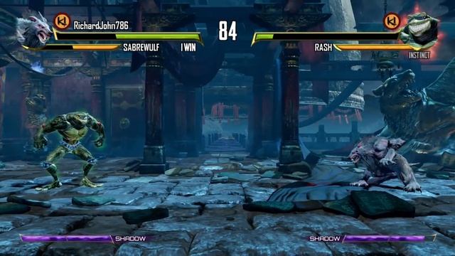 Killer Instinct - Sabrewulf vs Rash - (#Gameplay) Windows 10 | Xbox Live смотреть онлайн