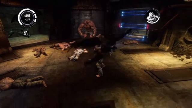 Batman - Return to Arkham Asylum Remaster, Elevator entrance Titan Boss смотреть онлайн