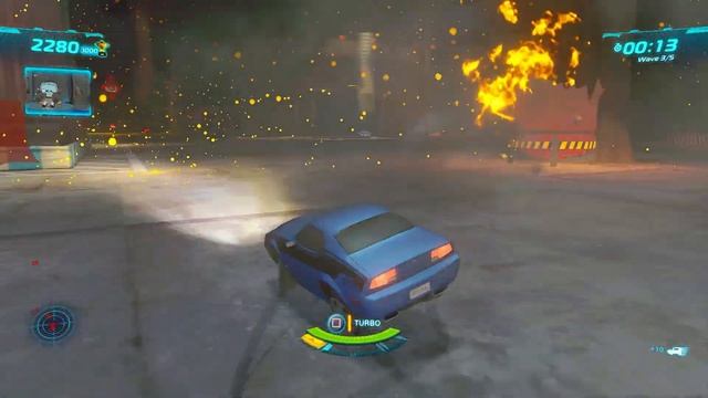 Cars 2 The Video Game | Rod Torque Redline - Hunter Mode (Satellite Quake) | Oil Rig Arena