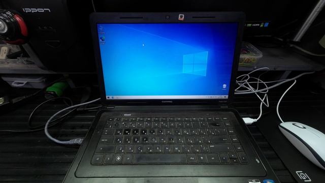 Ноутбук HP Compaq: замена вентилятора, чистка, восстановление ОС. смотреть онлайн