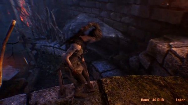 Прохождение Hellblade: Senua's Sacrifice Стрим №1 два боса Сурт и Вальравн!