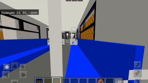 Полная поездка по Лахтинско-Правобережной линии метро СПБ в Майнкрафте.