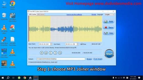 how to cut and join mp3 file with Free MP3 Cutter Joiner