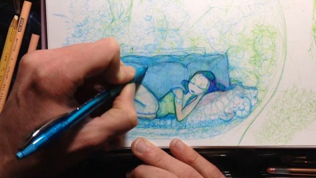 Speed drawing "One Last Wish" by John A. Esh смотреть онлайн