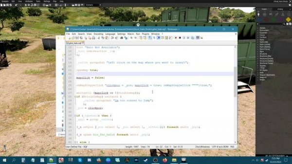 Halo into any Location with this script via Map Click!