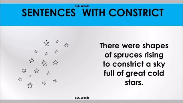 Constrict - Improve English - Meaning and 5 sentences - GRE / CAT / GMAT word - SSC Words смотреть онлайн