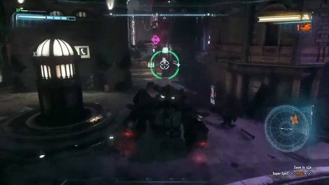 Batman Arkham Knight - Deathstroke Boss Battle (Side Mission) смотреть онлайн
