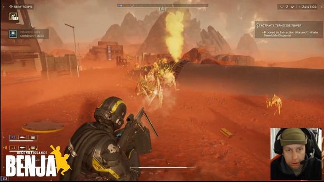 RECON SQUAD IS LIVE!!!!! ON HELL DIVERS 2 смотреть онлайн