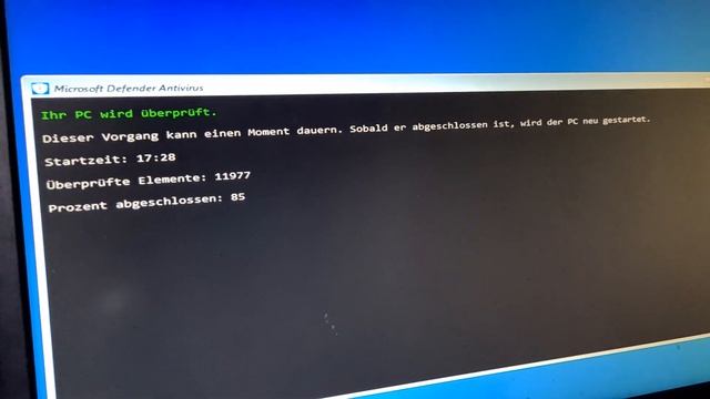 PC Windows überprüfung Microsoft Defender Offline 4K смотреть онлайн