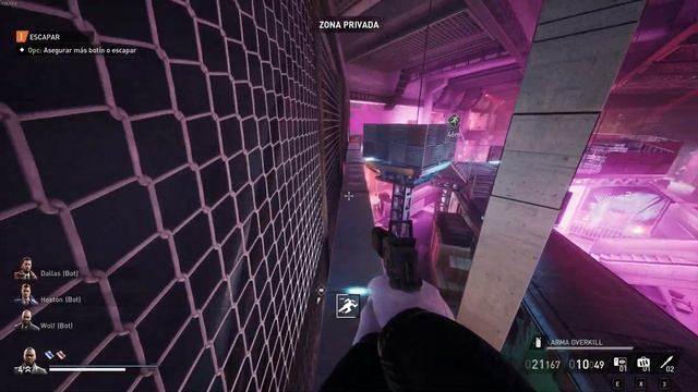 MOVIDON EN EL CRADLE (CLUB) OVERKILL - PAYDAY 3 GAMEPLAY ESPAÑOL смотреть онлайн