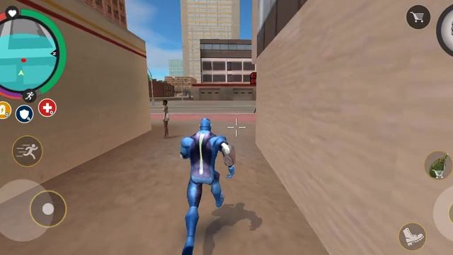Rope Hero vice town Dangerous villain attack on police Big Battle смотреть онлайн