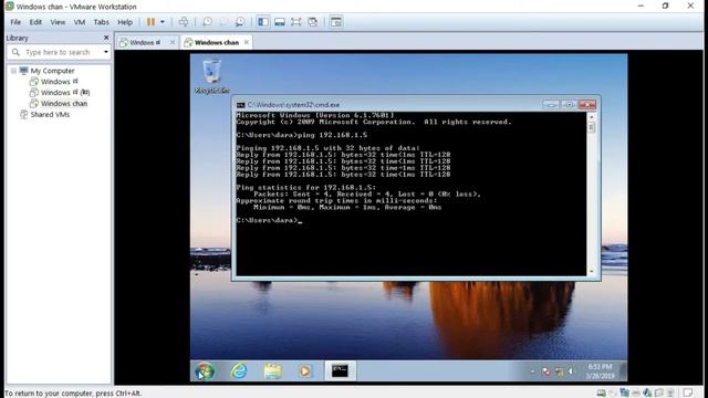 7 Remote Desktop with Windows in VMWare Workstation смотреть онлайн