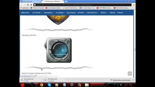 Como Colocar Skins No Media Player смотреть онлайн