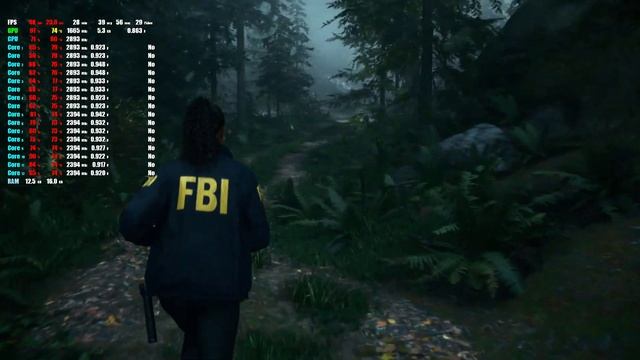 Тест ноутбука iRU Калибр 17ALC Alan Wake 2 средние 1 смотреть онлайн