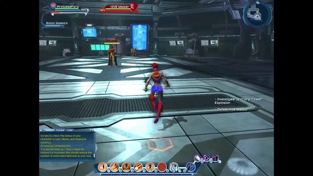 DCUO Fire Power DPS Loadout Birds Of Prey Solo Run DC Universe Online