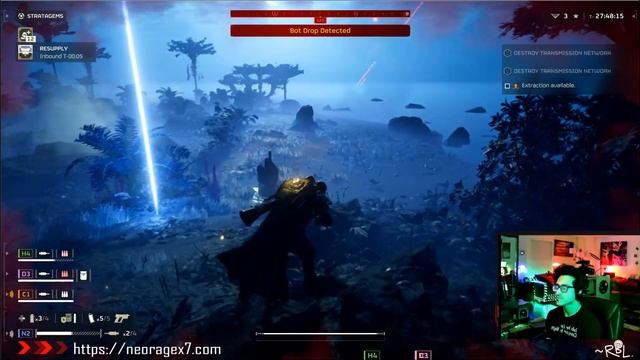Helldivers 2 (The Attack of the Giga Machines AKA Terminator) Gameplay Part 7 смотреть онлайн