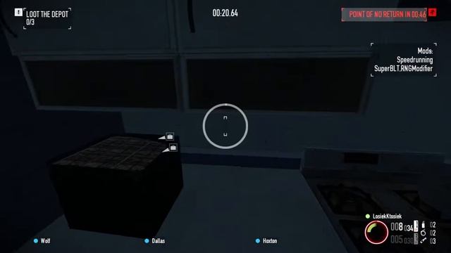 PD2 Shadow Raid speedrun 0.39 (RNG mod/glitchless) смотреть онлайн