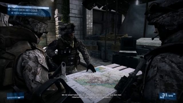 Battlefield 3 Gameplay [German] 1080p Ultra settings смотреть онлайн